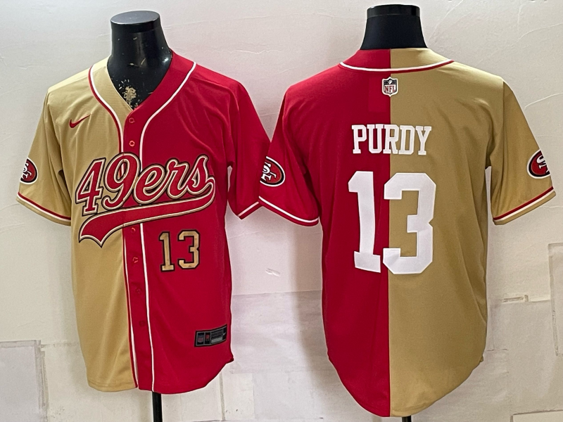 Men 2026 San Francisco 49ers #13 Purdy red Nike Limited NFL Jersey 0811087